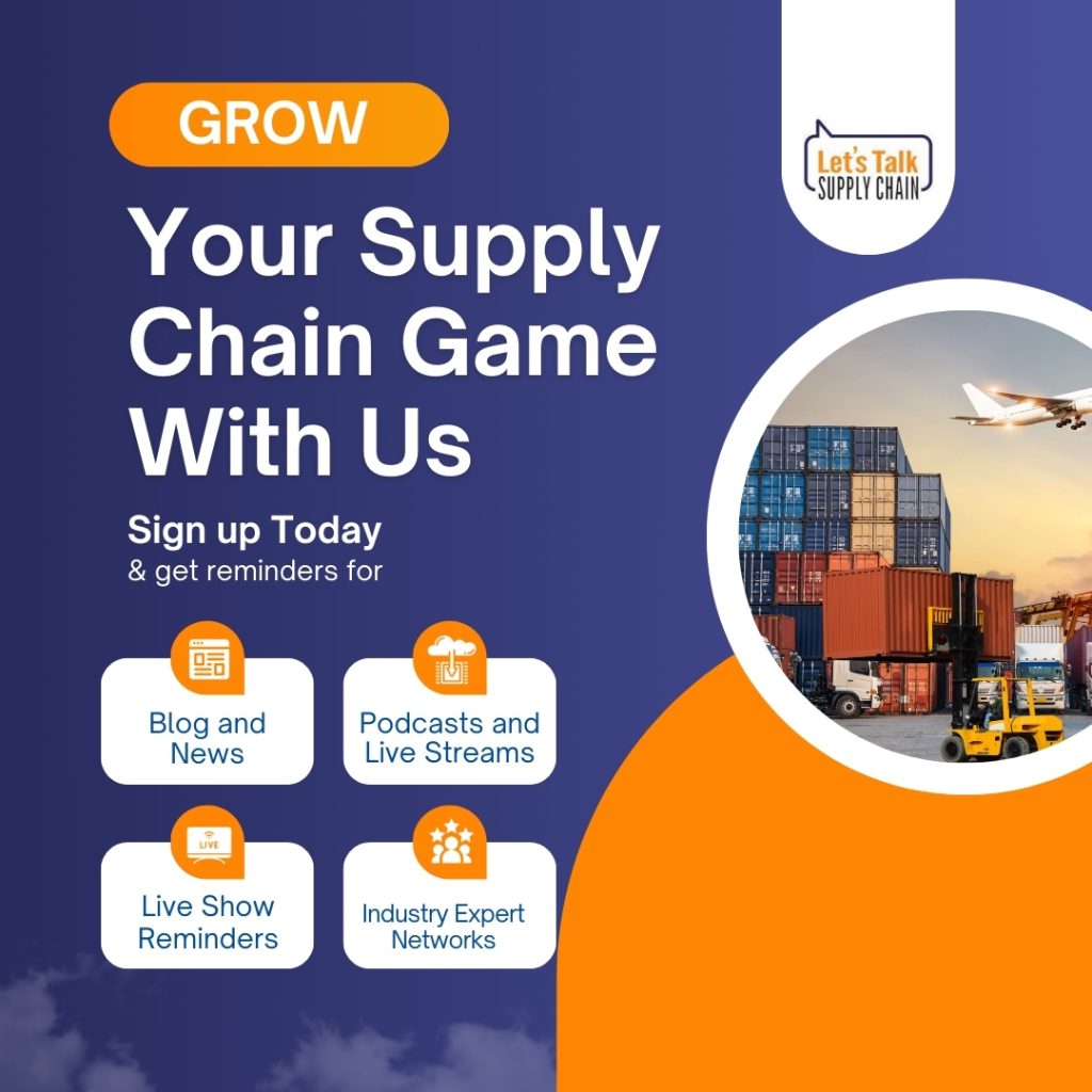 Let’s Talk Supply Chain - Podcasts, Live Shows, Industry Experts, Supply Chain News Let’s Talk Supply Chain - Supply Chain Podcasts, Live Shows, Experts, Supply Chain News 13