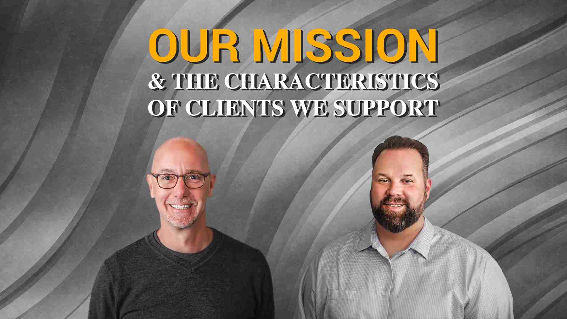 Two gentleman tell you about their supply chain platform.