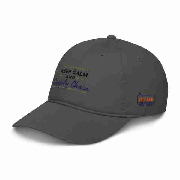 Keep Calm Supply Chain Baseball Hat - Organic - Image 2