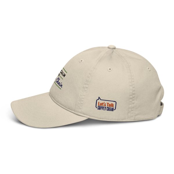 Keep Calm Supply Chain Baseball Hat - Organic - Image 9