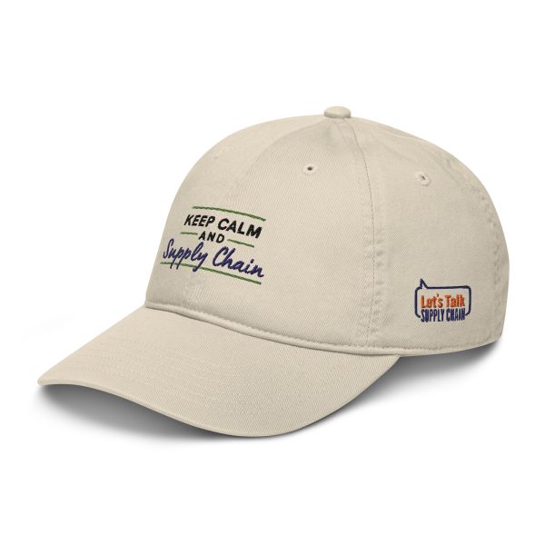 Keep Calm Supply Chain Baseball Hat - Organic - Image 10
