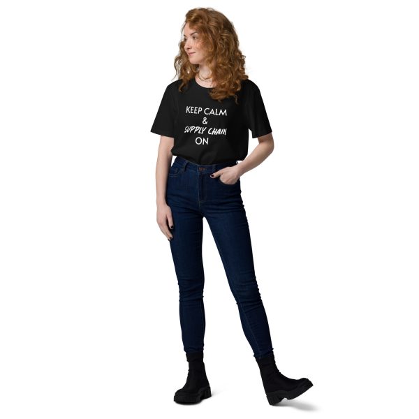 Unisex Organic Keep calm and supply chain on