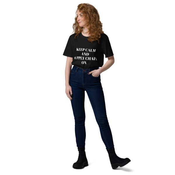 Unisex Organic Keep calm and supply chain on - Image 2