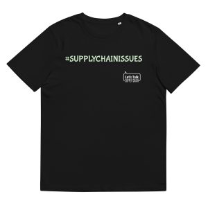 #Supply chain issues organic cotton T-shirt