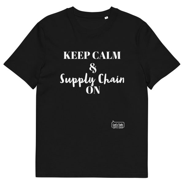Unisex Organic Keep calm and supply chain on - Image 3