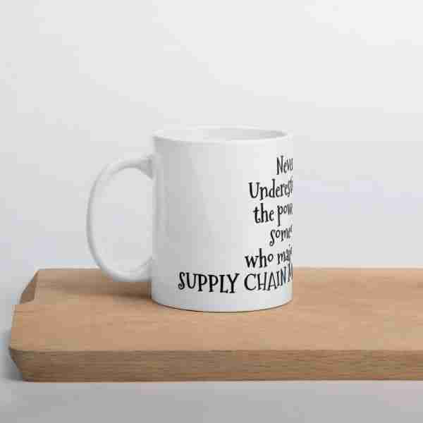 Never Underestimate Those of Us In Supply Chain!- Coffee Mug - Image 4
