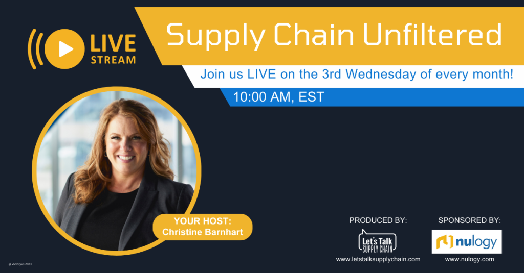Supply Chain Unfiltered 2 Let’s Talk Supply Chain - Podcasts, Live Shows, Industry Experts, Supply Chain News Supply Chain Unfiltered 2