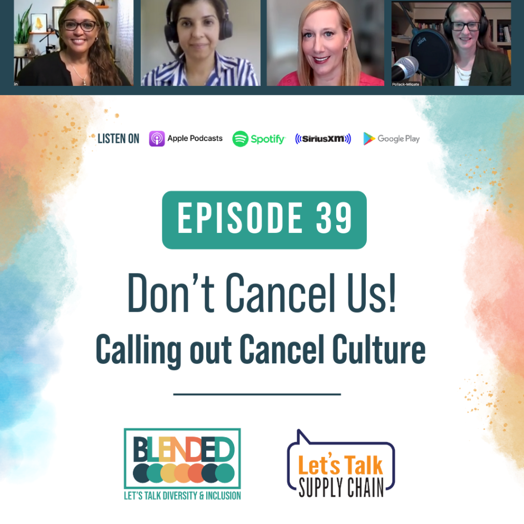 The panel discuss cancel culture; how and why it's changed; the role of social media; & what organizations can do to tackle it and create thriving workplaces.