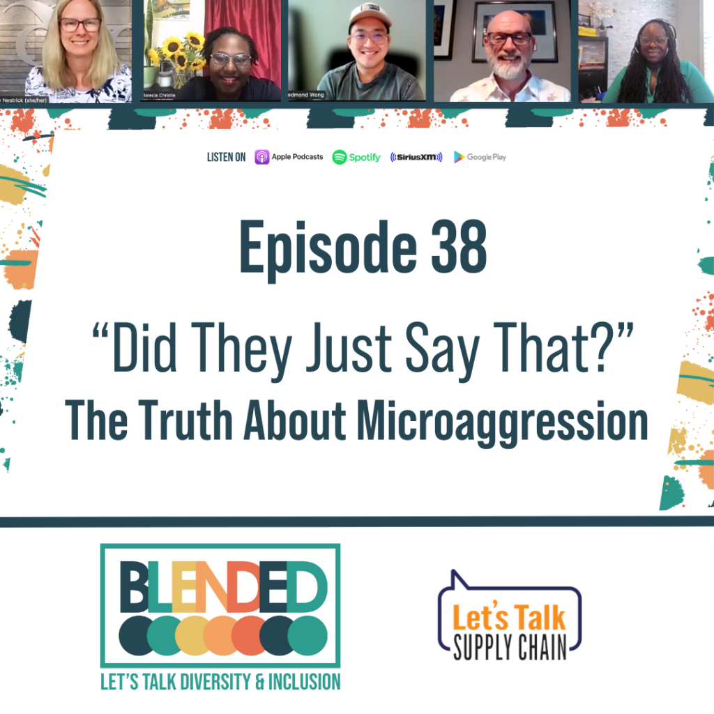 The panel talk about microaggressions: what they are; how to identify them; how to tackle them; and their personal experiences.