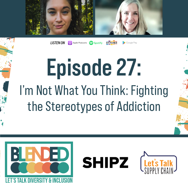 A panelist on Blended share their thoughts on addiction.